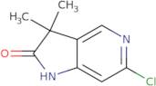 6-Chloro-3,3-dimethyl-1H,2H,3H-pyrrolo[3,2-c]pyridin-2-one