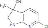 6-Chloro-3,3-dimethyl-1H,2H,3H-pyrrolo[2,3-b]pyridine