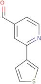 2-(Thiophen-3-yl)isonicotinaldehyde