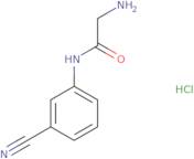 2-Amino-N-(3-cyanophenyl)acetamide hydrochloride