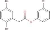 3-bromophenyl 2-(2,5-dibromophenyl)acetate