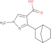 3-{Bicyclo[2.2.1]heptan-2-yl}-1-methyl-1H-pyrazole-4-carboxylic acid