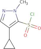 4-Cyclopropyl-1-methyl-1H-pyrazole-5-sulfonyl chloride