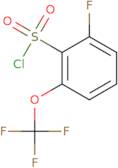 2-Fluoro-6-(trifluoromethoxy)benzene-1-sulfonyl chloride