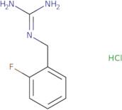 1-[(2-Fluorophenyl)methyl]guanidine hydrochloride