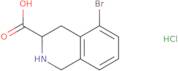 5-Bromo-1,2,3,4-tetrahydroisoquinoline-3-carboxylic acid hydrochloride