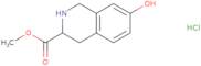 Methyl (3S)-7-hydroxy-1,2,3,4-tetrahydroisoquinoline-3-carboxylate hydrochloride