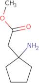 methyl 2-(1-aminocyclopentyl)acetate
