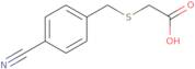 2-{[(4-Cyanophenyl)methyl]sulfanyl}acetic acid