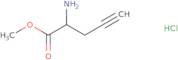 Methyl 2-aminopent-4-ynoate hydrochloride