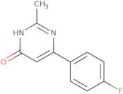 6-(4-Fluorophenyl)-2-methylpyrimidin-4-ol