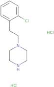 1-[2-(2-Chlorophenyl)ethyl]piperazine dihydrochloride