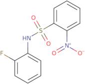 N-(2-Fluorophenyl)-2-nitrobenzenesulfonamide