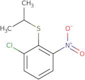 1-Chloro-2-isopropylsulphanyl-3-nitro-benzene