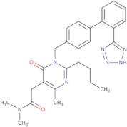 2-[2-Butyl-4-methyl-6-oxo-1-[[4-[2-(2H-tetrazol-5-yl)phenyl]phenyl]methyl]pyrimidin-5-yl]-N,N-di...