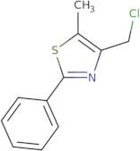 4-(Chloromethyl)-5-methyl-2-phenyl-thiazole