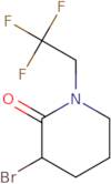 3-Bromo-1-(2,2,2-trifluoroethyl)piperidin-2-one