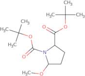 Di-tert-butyl 5-methoxypyrrolidine-1,2-dicarboxylate