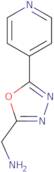 (5-(Pyridin-4-yl)-1,3,4-oxadiazol-2-yl)methanamine