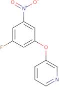 3-(3-Fluoro-5-nitrophenoxy)pyridine