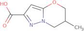 6-Methyl-6,7-dihydro-5H-pyrazolo[5,1-b][1,3]oxazine-2-carboxylic acid