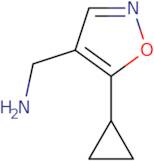 (5-Cyclopropyl-1,2-oxazol-4-yl)methanamine