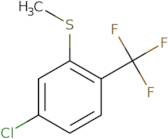 4-Chloro-2-methylsulfanyl-1-(trifluoromethyl)benzene