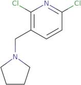 2,6-Dichloro-3-(pyrrolidin-1-ylmethyl)pyridine