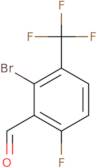 2-Bromo-6-fluoro-3-(trifluoromethyl)benzaldehyde