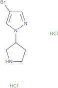 (S)-4-Bromo-1-pyrrolidin-3-yl-1H-pyrazole dihydrochloride