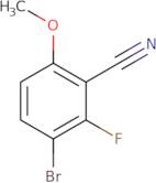 3-Bromo-2-fluoro-6-methoxybenzonitrile