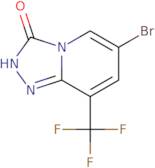 6-Bromo-8-(trifluoromethyl)-[1,2,4]triazolo[4,3-a]pyridin-3(2H)-one