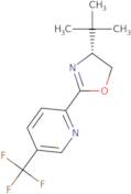 2-[(4R)-4-tert-Butyl-4,5-dihydro-2-oxazolyl]-5-(trifluoromethyl)pyridine