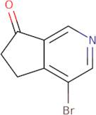 4-bromo-5H,6H,7H-cyclopenta[c]pyridin-7-one