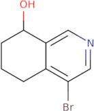 4-Bromo-5,6,7,8-tetrahydroisoquinolin-8-ol