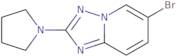 6-Bromo-2-(pyrrolidin-1-yl)-[1,2,4]triazolo[1,5-a]pyridine