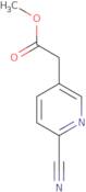 Methyl 2-(6-cyanopyridin-3-yl)acetate