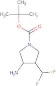 tert-Butyl 3-amino-4-(difluoromethyl)pyrrolidine-1-carboxylate