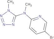 5-bromo-N-methyl-N-(1-methyl-1H-1,2,3,4-tetrazol-5-yl)pyridi