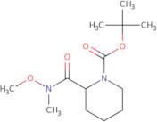 (R)-tert-Butyl 2-(methoxy(methyl)carbamoyl)piperidine-1-carboxylate