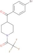 2,2,2-Trifluoro-1-(4-(4-bromobenzoyl)piperidin-1-yl)ethanone