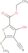 Ethyl 4-Cyano-3-Hydroxy-5-(Methylthio)Thiophene-2-Carboxylate