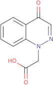 2-(4-Oxo-1,4-dihydrocinnolin-1-yl)acetic acid
