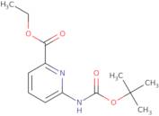 Ethyl 6-((tert-butoxycarbonyl)amino)picolinate