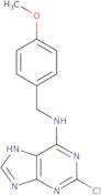 2-Chloro-N-(4-methoxybenzyl)-9H-purin-6-amine