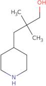 2,2-Dimethyl-3-(piperidin-4-yl)propan-1-ol