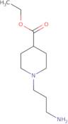 Ethyl 1-(3-aminopropyl)-4-piperidinecarboxylate