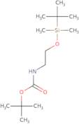 tert-Butyl 2-(tert-butyldimethylsilyloxy) ethylcarbamate