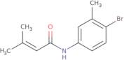 N-(4-Bromo-3-methylphenyl)-3-methylbut-2-enamide