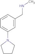 N-Methyl-1-(3-(pyrrolidin-1-yl)phenyl)methanamine
